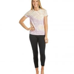 Spiritual Gangster Tie Dye Aurora Boxy T-Shirt Pastel Cloud Tie Dye