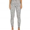 DYI Printed Signature Yoga Leggings Leopard