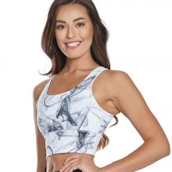 DYI Elevate Yoga Sports Bra Smoke Print