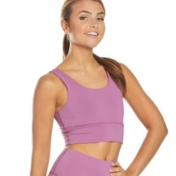 DYI Elevate Yoga Sports Bra Dark Crocus