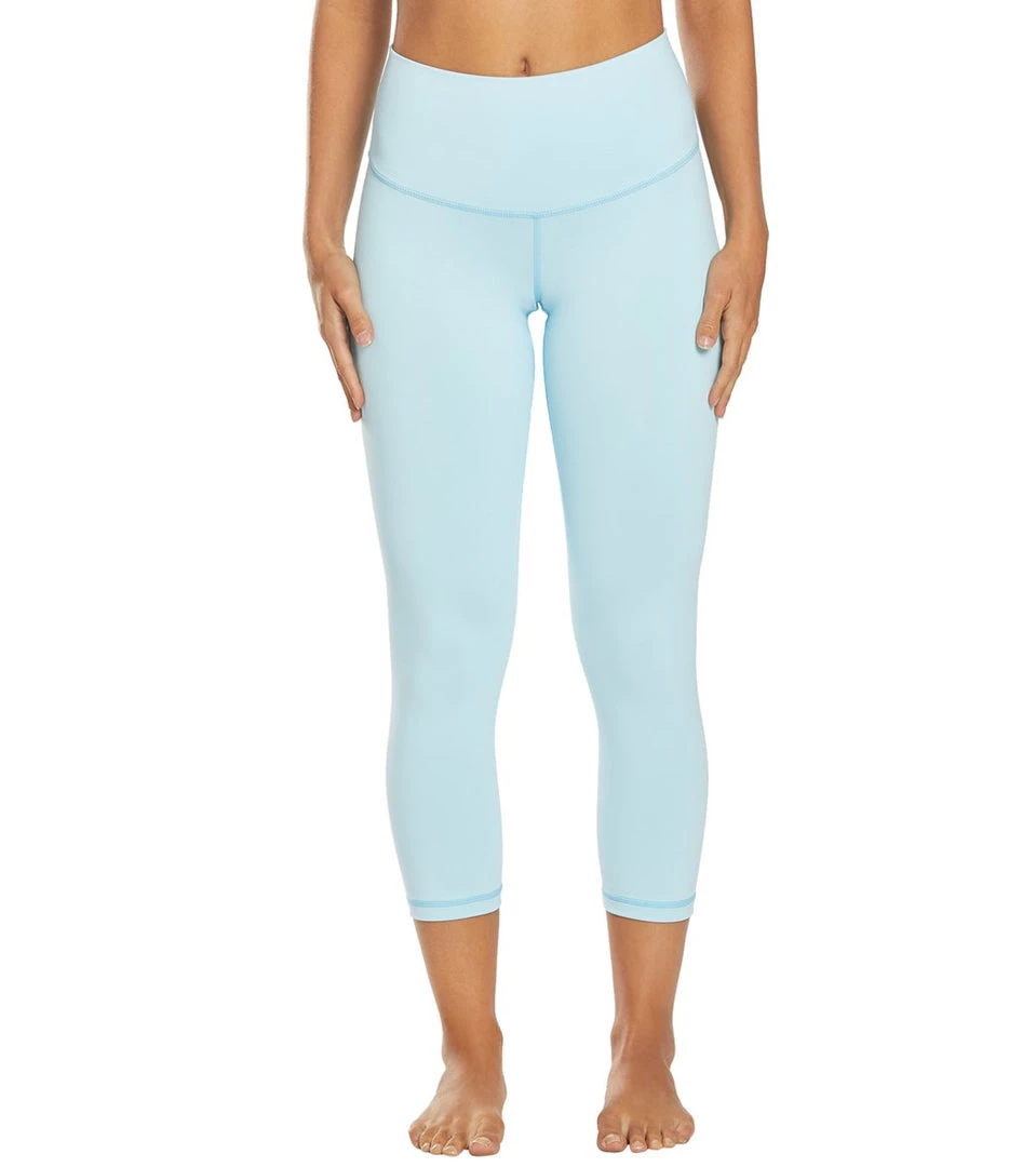 DYI Take Control High Waisted 7/8 Yoga Leggings Spa Blue CLOTHING 5 DYI Take Control High Waisted 7/8 Yoga Leggings Spa Blue CLOTHING