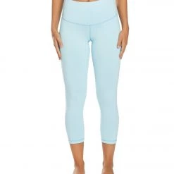 DYI Take Control High Waisted 7/8 Yoga Leggings Spa Blue CLOTHING