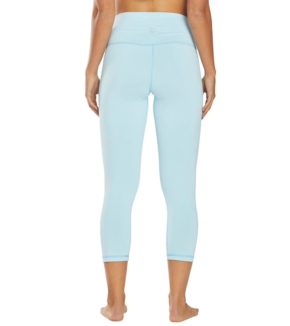 DYI Take Control High Waisted 7/8 Yoga Leggings Spa Blue CLOTHING 7 DYI Take Control High Waisted 7/8 Yoga Leggings Spa Blue CLOTHING