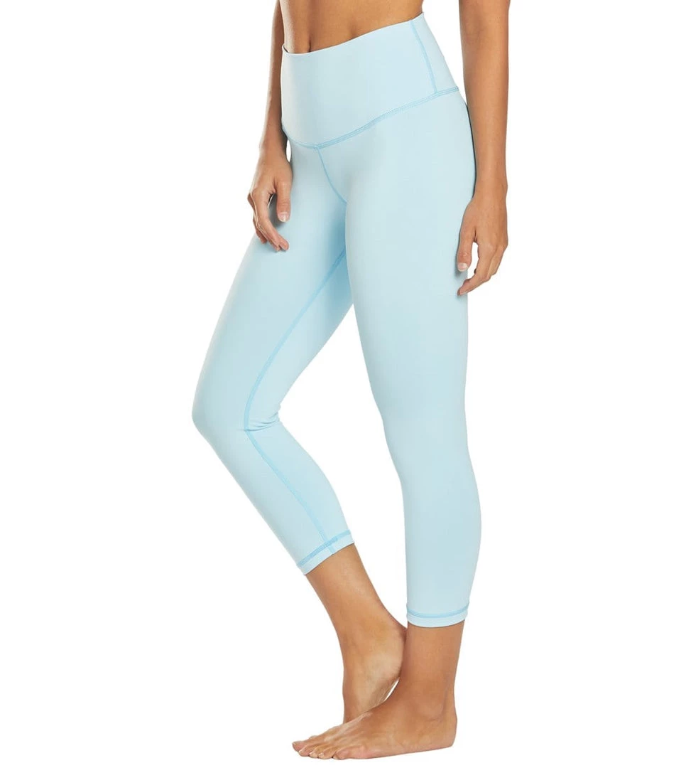 DYI Take Control High Waisted 7/8 Yoga Leggings Spa Blue CLOTHING 10 DYI Take Control High Waisted 7/8 Yoga Leggings Spa Blue CLOTHING