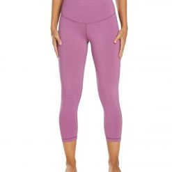 DYI Take Control High Waisted 7/8 Yoga Leggings Dark Crocus