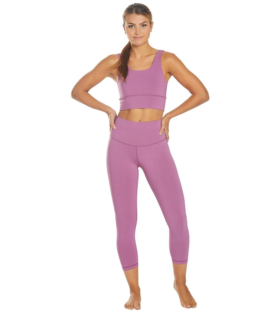 DYI Take Control High Waisted 7/8 Yoga Leggings Dark Crocus 11 DYI Take Control High Waisted 7/8 Yoga Leggings Dark Crocus
