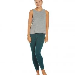 DYI Signature Jersey Moss High Waisted 7/8 Yoga Leggings Forest CLOTHING 12 DYI Signature Jersey Moss High Waisted 7/8 Yoga Leggings Forest CLOTHING