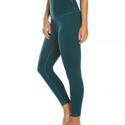 DYI Signature Jersey Moss High Waisted 7/8 Yoga Leggings Forest CLOTHING 13 DYI Signature Jersey Moss High Waisted 7/8 Yoga Leggings Forest CLOTHING