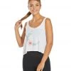 Everyday Yoga Cactus Moon Flowy Tank White 2 Everyday Yoga Cactus Moon Flowy Tank White