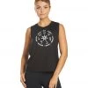 Everyday Yoga Seeing Stars Workout Muscle Tank Black CLOTHING
