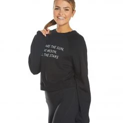 Everyday Yoga We Are Crop Crew Sweatshirt Black 13 Everyday Yoga We Are Crop Crew Sweatshirt Black