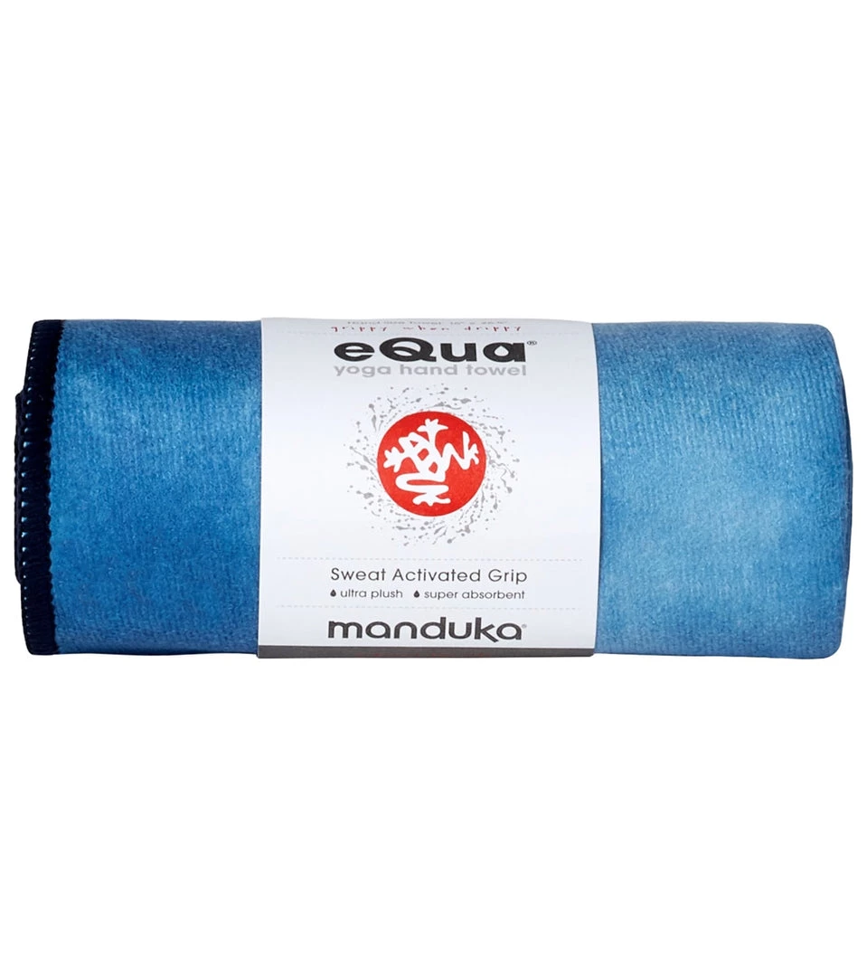 Manduka EQua Yoga Hand Towel Camo Navy Tie Dye 7 Manduka EQua Yoga Hand Towel Camo Navy Tie Dye