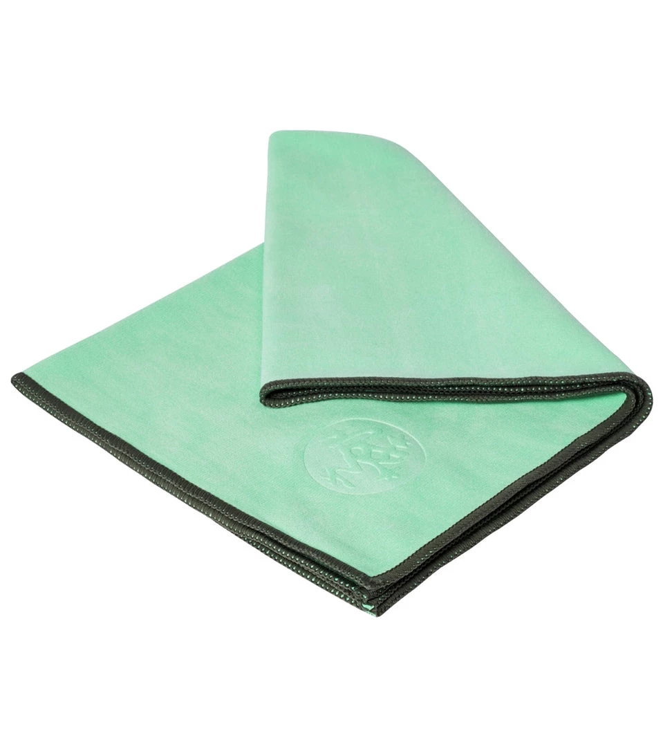 Manduka EQua Yoga Hand Towel Green Ash 4 Manduka EQua Yoga Hand Towel Green Ash