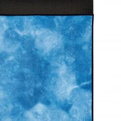 Manduka EQua Yoga Mat Towel Camo Navy Tie Dye YOGA MATS & PROPS