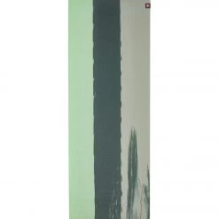 YOGA MATS & PROPS Manduka EKO SuperLite Travel Yoga Mat 71" 1.5mm Green Ash Three Stripe