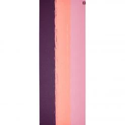 Manduka EKO SuperLite Travel Yoga Mat 71" 1.5mm Fuchsia Three Stripe YOGA MATS & PROPS