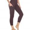 CLOTHING Balance Collection Eclipse Lux Yoga Capris Wild Plum