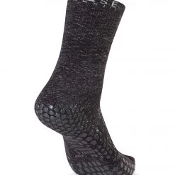 BASE 33 Unisex Crew Yoga Socks Charcoal Grey ACCESSORIES