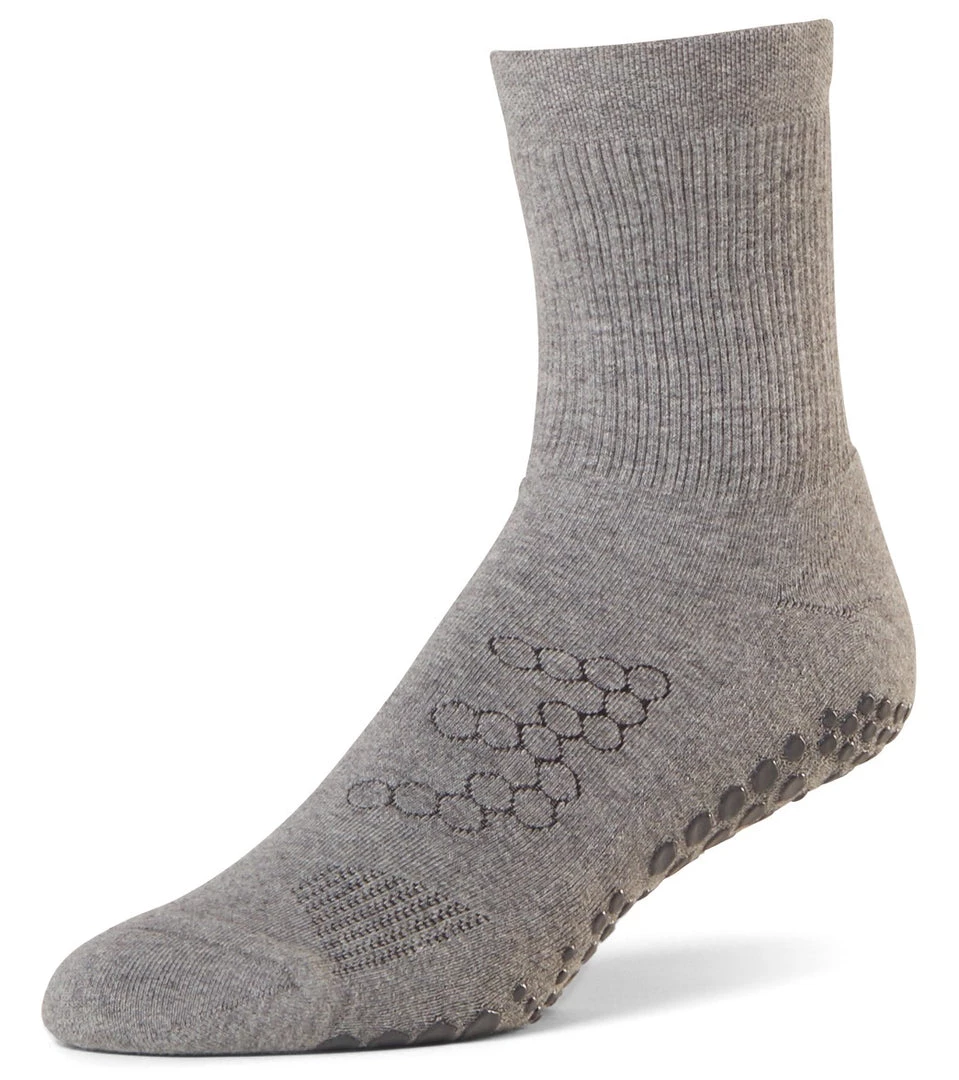 BASE 33 Unisex Crew Yoga Socks Grey ACCESSORIES 3 BASE 33 Unisex Crew Yoga Socks Grey ACCESSORIES