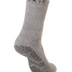 BASE 33 Unisex Crew Yoga Socks Grey ACCESSORIES