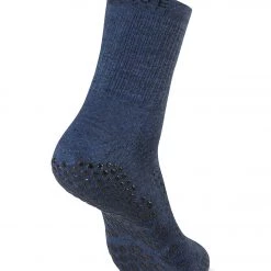 ACCESSORIES BASE 33 Unisex Crew Yoga Socks Navy