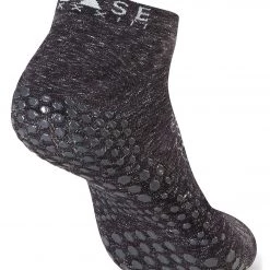 ACCESSORIES BASE 33 Unisex Low Rise Yoga Socks Charcoal Grey