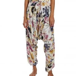 Buddha Pants Dandelion Harem Pants Sakura