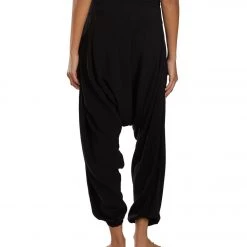 Buddha Pants Summer Flair Harem Pants Black CLOTHING