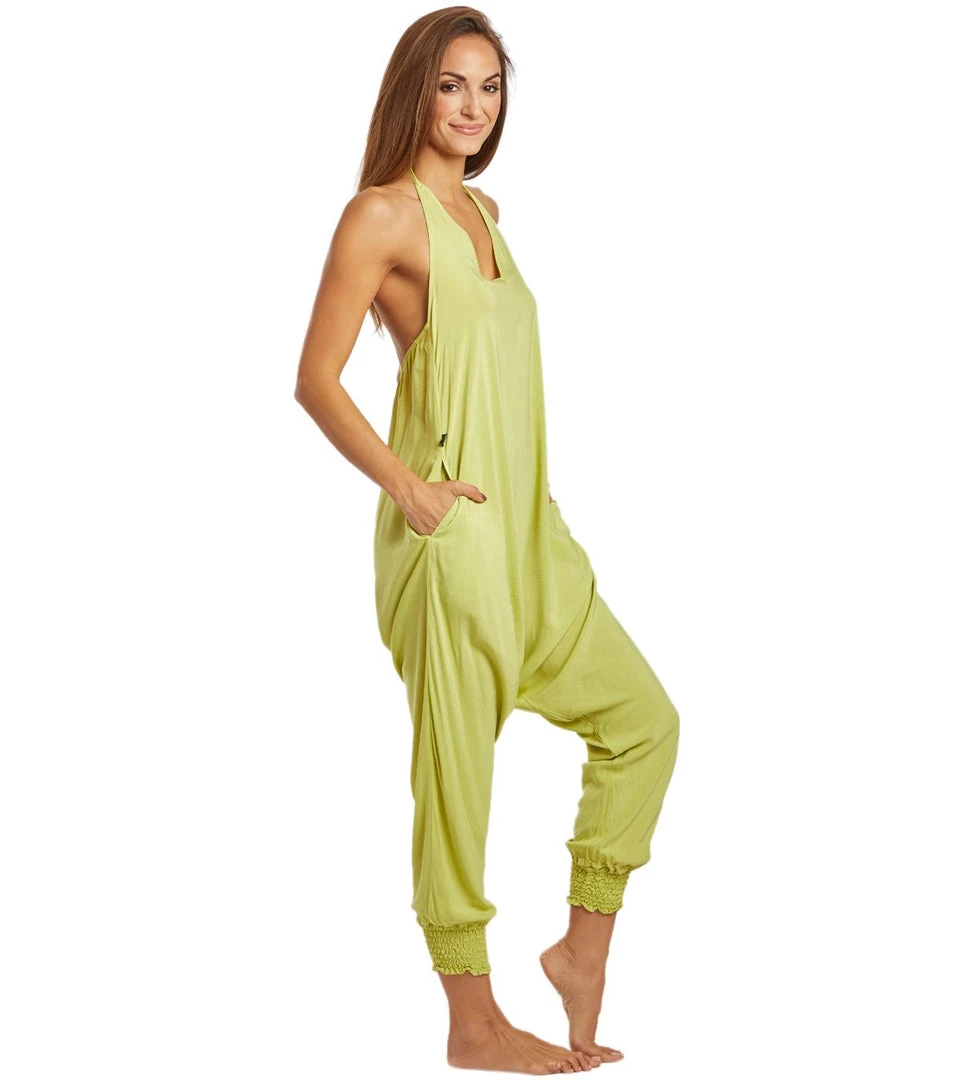 CLOTHING Buddha Pants Harem Jumpsuit Sea Foam 4 CLOTHING Buddha Pants Harem Jumpsuit Sea Foam