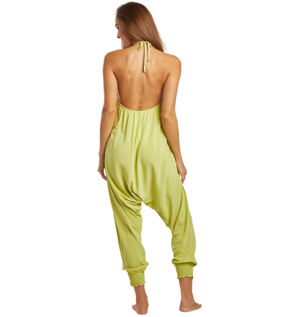 CLOTHING Buddha Pants Harem Jumpsuit Sea Foam 5 CLOTHING Buddha Pants Harem Jumpsuit Sea Foam