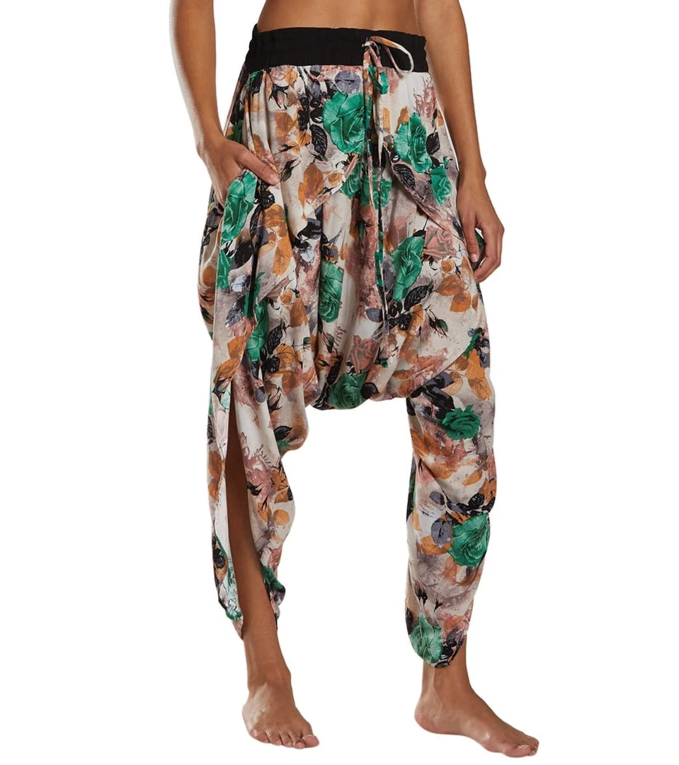 Buddha Pants Flap Harem Pants Green Kira Women 4 Buddha Pants Flap Harem Pants Green Kira Women