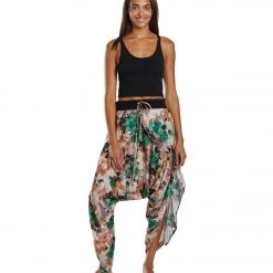 Buddha Pants Flap Harem Pants Green Kira Women 12 Buddha Pants Flap Harem Pants Green Kira Women