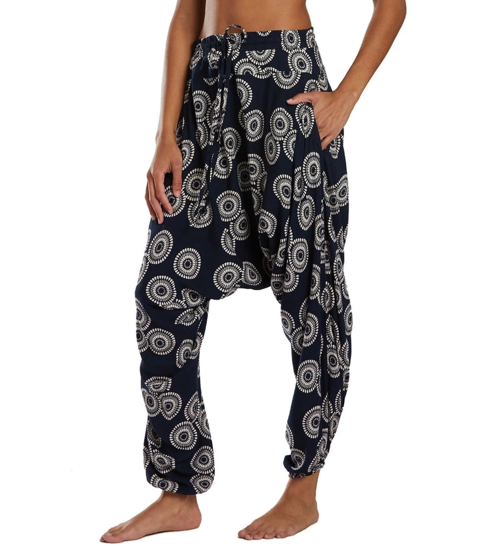 Buddha Pants Sunshine Harem Pants Navy 7 Buddha Pants Sunshine Harem Pants Navy