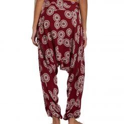 CLOTHING Buddha Pants Sunshine Harem Pants Red