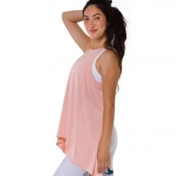 Onzie Tie Back Tank Light Peach 9 Onzie Tie Back Tank Light Peach