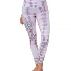 Onzie High Waisted Graphic Yoga Leggings Tie Dye Mandala