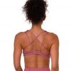 Onzie Mudra Yoga Sports Bra Ash Rose Selenite Yoga Sports Bras