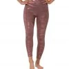 CLOTHING Onzie Printed Foil 7/8 Yoga Leggings Rosegold Camo Foil 1 CLOTHING Onzie Printed Foil 7/8 Yoga Leggings Rosegold Camo Foil
