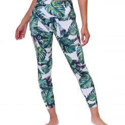 Onzie High Waisted Basic 7/8 Yoga Leggings Tropics NEW ARRIVALS 11 Onzie High Waisted Basic 7/8 Yoga Leggings Tropics NEW ARRIVALS