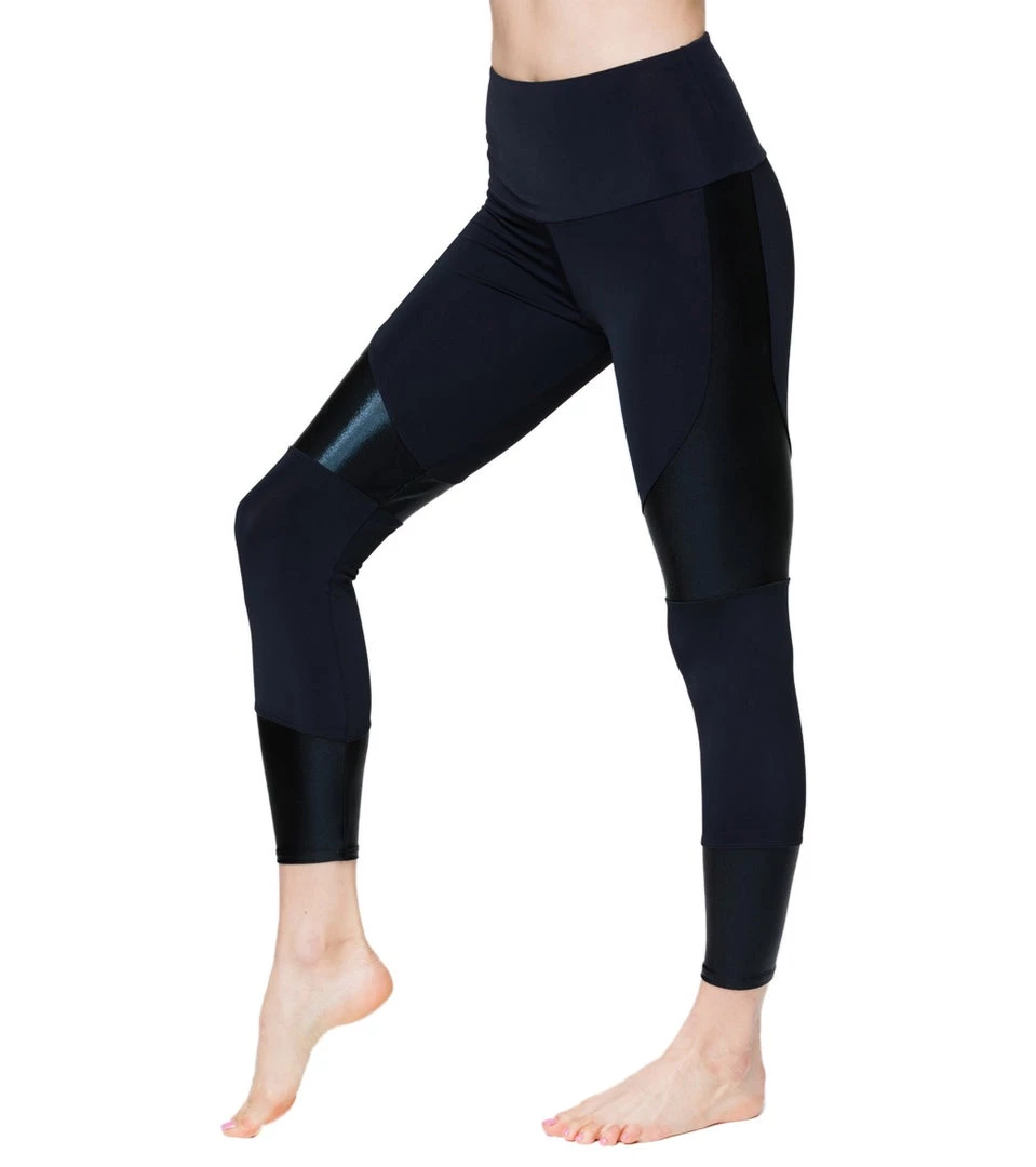 7/8 Leggings Onzie Moto 7/8 Yoga Leggings Black/Mystique 3 7/8 Leggings Onzie Moto 7/8 Yoga Leggings Black/Mystique