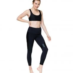 7/8 Leggings Onzie Moto 7/8 Yoga Leggings Black/Mystique 9 7/8 Leggings Onzie Moto 7/8 Yoga Leggings Black/Mystique