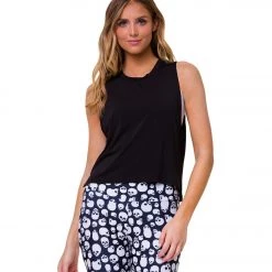 Onzie Tempo Yoga Tank Black CLOTHING