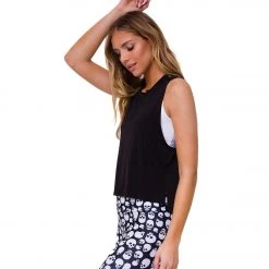 Onzie Tempo Yoga Tank Black CLOTHING 8 Onzie Tempo Yoga Tank Black CLOTHING