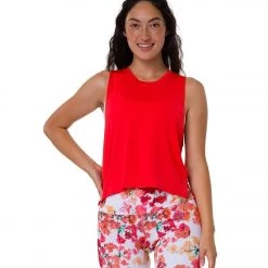 Onzie Tempo Yoga Tank Rose CLOTHING