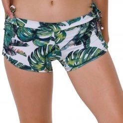 Onzie Side String Yoga Shorts Tropics CLOTHING