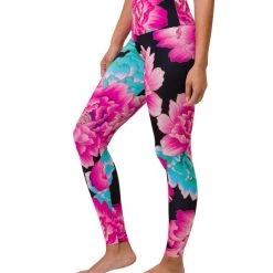 Onzie High Waisted Yoga Leggings Jardin CLOTHING 7 Onzie High Waisted Yoga Leggings Jardin CLOTHING