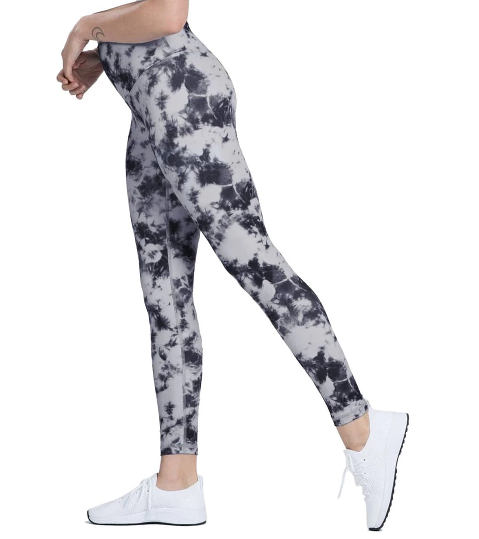 DYI Printed Signature Yoga Leggings Photo Tie Dye CLOTHING 4 DYI Printed Signature Yoga Leggings Photo Tie Dye CLOTHING