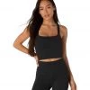 Beyond Yoga Heather Rib Square Neck Cropped Yoga Tank Top CLOTHING 2 Beyond Yoga Heather Rib Square Neck Cropped Yoga Tank Top CLOTHING