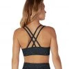 Beyond Yoga Lux Atlas Yoga Sports Bra Black Leopard