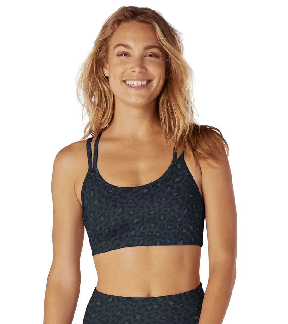 Beyond Yoga Lux Atlas Yoga Sports Bra Black Leopard 4 Beyond Yoga Lux Atlas Yoga Sports Bra Black Leopard